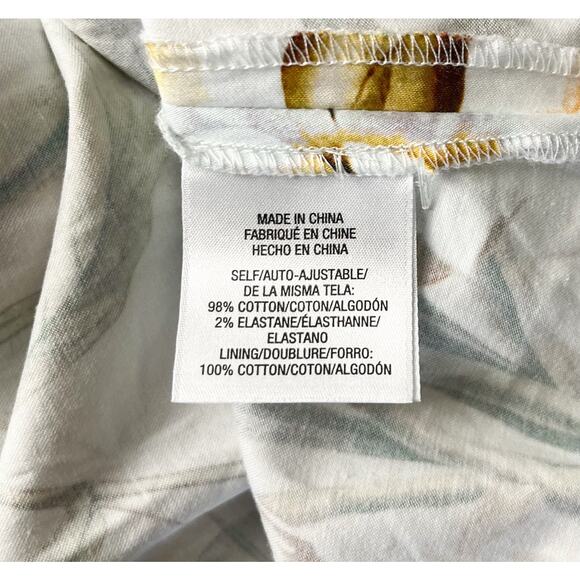 Favorite Daughter The Beloved Floral Mini Dress Short Puff Sleeves Size 14 - Picture 10 of 10